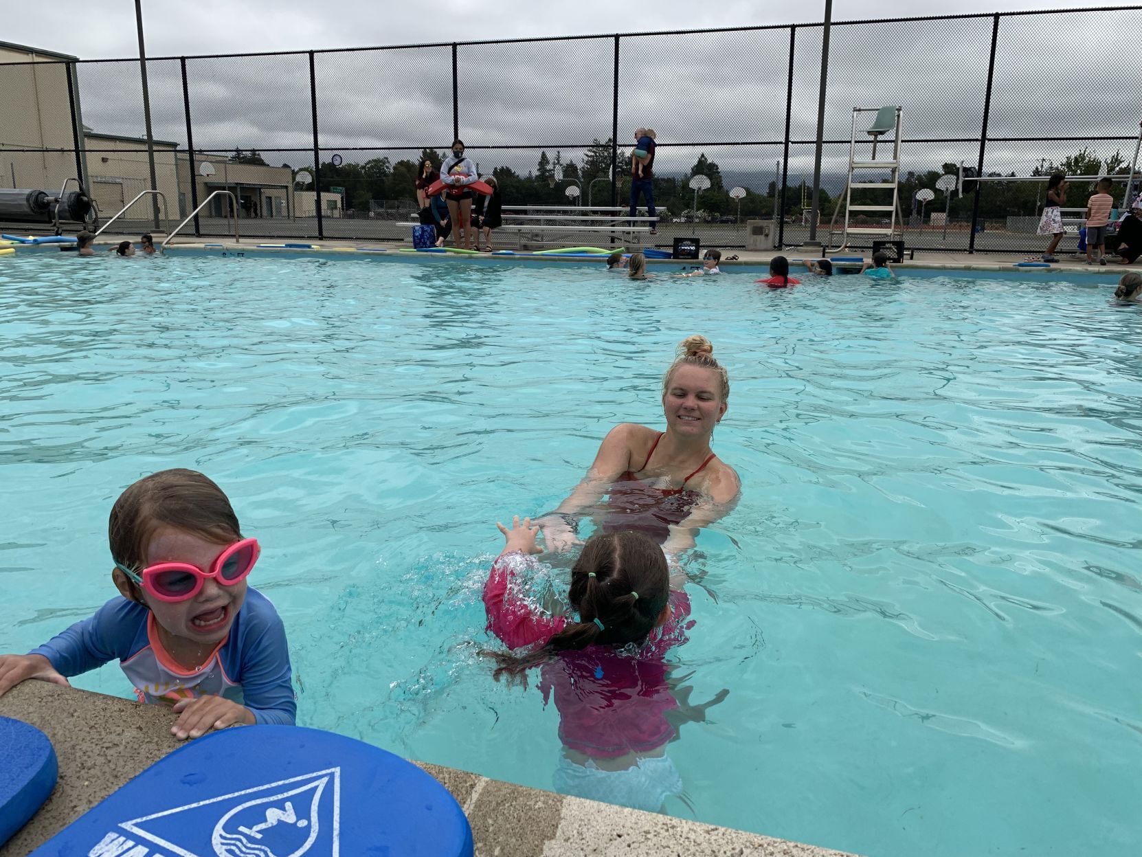 Learning to swim in Napa